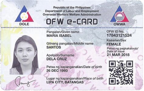 www owwa gov ph e card